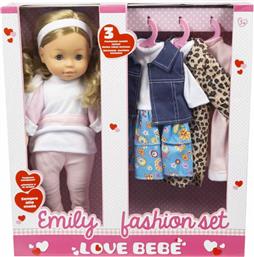 EMILY FASHION SET LOVE BEBE από το TOYSCENTER