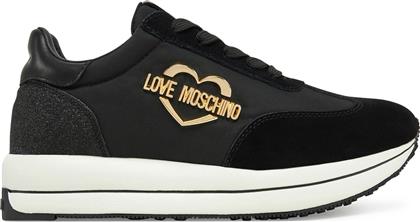 ΑΘΛΗΤΙΚΑ JA15074G1MINA00A ΜΑΥΡΟ LOVE MOSCHINO