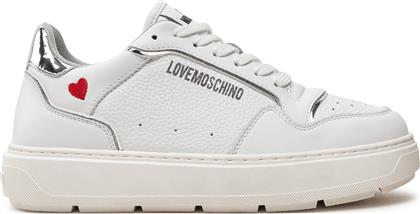 ΑΘΛΗΤΙΚΑ JA15144G1LJC210B ΛΕΥΚΟ LOVE MOSCHINO