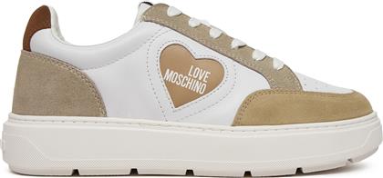 ΑΘΛΗΤΙΚΑ JA15154G1MIAA10A ΛΕΥΚΟ LOVE MOSCHINO