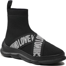 ΑΘΛΗΤΙΚΑ JA15224G0FIZG00A ΜΑΥΡΟ LOVE MOSCHINO από το EPAPOUTSIA