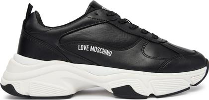 ΑΘΛΗΤΙΚΑ JA15246G1OIA0000 ΜΑΥΡΟ LOVE MOSCHINO