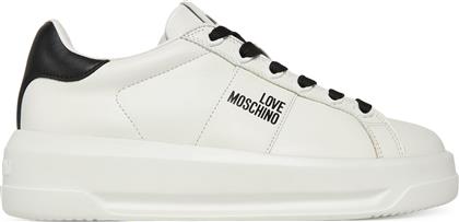 ΑΘΛΗΤΙΚΑ JA15315G0NIA110A ΛΕΥΚΟ LOVE MOSCHINO
