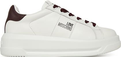 ΑΘΛΗΤΙΚΑ JA15315G0NIA110D ΛΕΥΚΟ LOVE MOSCHINO