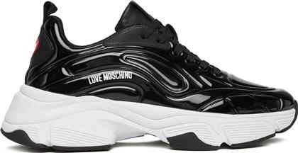 ΑΘΛΗΤΙΚΑ JA15376G0NJT000A ΜΑΥΡΟ LOVE MOSCHINO