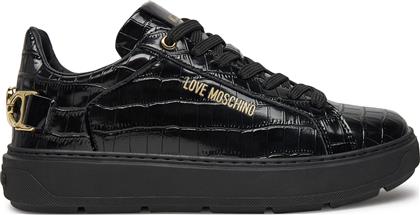 ΑΘΛΗΤΙΚΑ JA15394G0LIB0000 ΜΑΥΡΟ LOVE MOSCHINO