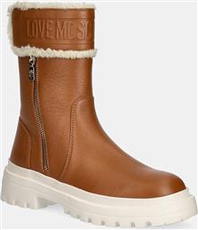 ΜΠΟΤΑΚΙΑ ΧΡΩΜΑ: ΚΑΦΕ, JA24245G0LIC620A LOVE MOSCHINO