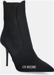 ΜΠΟΤΑΚΙΑ ΧΡΩΜΑ: ΜΑΥΡΟ, JA21059G0NIM0000 LOVE MOSCHINO