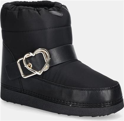 ΜΠΟΤΕΣ ΧΙΟΝΙΟΥ ΧΡΩΜΑ: ΜΑΥΡΟ, JA24432G0NISK00A LOVE MOSCHINO