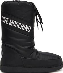 ΜΠΟΤΕΣ ΧΙΟΝΙΟΥ JA24032G0NISA000 ΜΑΥΡΟ LOVE MOSCHINO