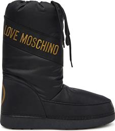 ΜΠΟΤΕΣ ΧΙΟΝΙΟΥ JA24032G0NISY000 ΜΑΥΡΟ LOVE MOSCHINO