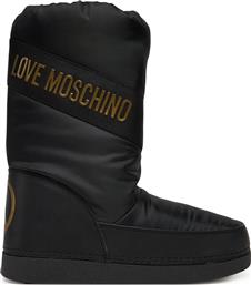 ΜΠΟΤΕΣ ΧΙΟΝΙΟΥ JA24032G1NISY000 ΜΑΥΡΟ LOVE MOSCHINO