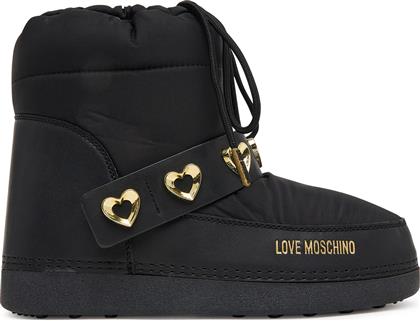 ΜΠΟΤΕΣ ΧΙΟΝΙΟΥ JA24182G0NISD00A ΜΑΥΡΟ LOVE MOSCHINO