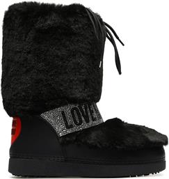 ΜΠΟΤΕΣ ΧΙΟΝΙΟΥ JA24222G0HJW0000 ΜΑΥΡΟ LOVE MOSCHINO