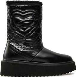 ΜΠΟΤΕΣ ΧΙΟΝΙΟΥ JA24286L0LIN600A ΜΑΥΡΟ LOVE MOSCHINO