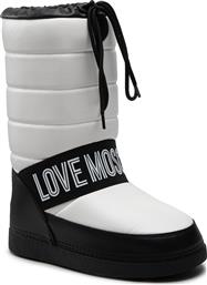 ΜΠΟΤΕΣ ΧΙΟΝΙΟΥ JA24382G1FISU100 ΛΕΥΚΟ LOVE MOSCHINO