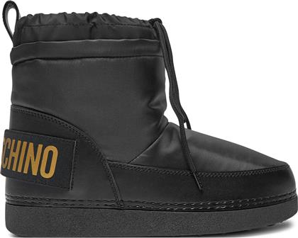 ΜΠΟΤΕΣ ΧΙΟΝΙΟΥ JA24972G0LEB000A ΜΑΥΡΟ LOVE MOSCHINO