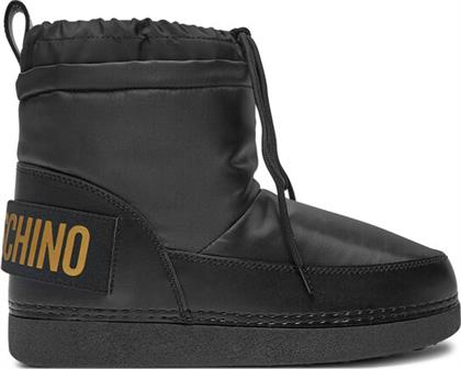 ΜΠΟΤΕΣ ΧΙΟΝΙΟΥ JA24972G0LEB000A ΜΑΥΡΟ LOVE MOSCHINO