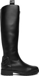 ΜΠΟΤΕΣ JA26064G0NIA0000 ΜΑΥΡΟ LOVE MOSCHINO