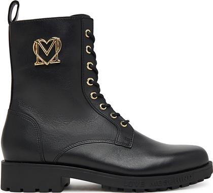 ΜΠΟΤΙΝΙΑ JA24254G0NIA0000 ΜΑΥΡΟ LOVE MOSCHINO