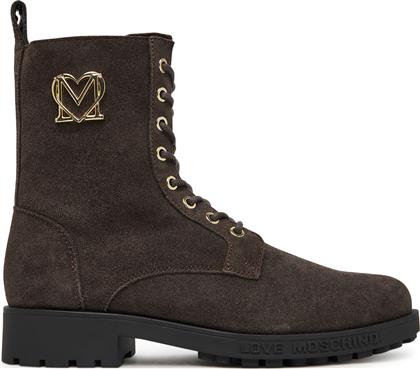 ΜΠΟΤΙΝΙΑ JA24254G0NIG0313 ΚΑΦΕ LOVE MOSCHINO