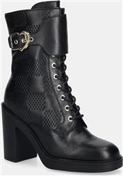 ΔΕΡΜΑΤΙΝΕΣ ΜΠΟΤΕΣ ΓΥΝΑΙΚΕΙΑ, ΧΡΩΜΑ: ΜΑΥΡΟ, JA2435AG0NIA0000 LOVE MOSCHINO