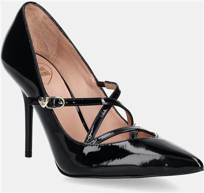 ΔΕΡΜΑΤΙΝΕΣ ΓΟΒΕΣ ΧΡΩΜΑ: ΜΑΥΡΟ, JA10319G1NIH0000 LOVE MOSCHINO