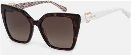 ΓΥΑΛΙΑ ΗΛΙΟΥ ΧΡΩΜΑ: ΑΣΠΡΟ LOVE MOSCHINO