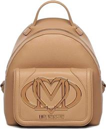 ΓΥΝΑΙΚΕΙO BACKPACK ΜΕ ΜΕΤΑΛΛΙΚΟ ΛΟΓΟΤΥΠΟ - JC4008PP1NLG0 ΚΑΜΗΛΟ LOVE MOSCHINO