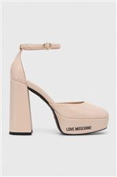 ΓΟΒΑΚΙΑ OZWEEGO 0 ΧΡΩΜΑ: ΜΠΕΖ, JA128CG1IIH61 GY6177 JA1028CG1IIH0601 LOVE MOSCHINO