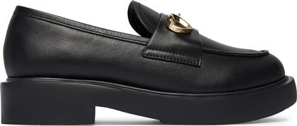 LOAFERS JA10094G0NIA0000 ΜΑΥΡΟ LOVE MOSCHINO