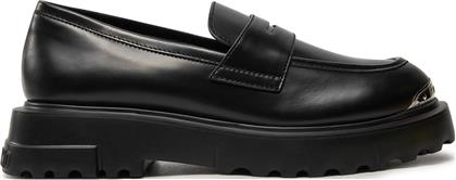 LOAFERS JA10224G1LIA0000 ΜΑΥΡΟ LOVE MOSCHINO