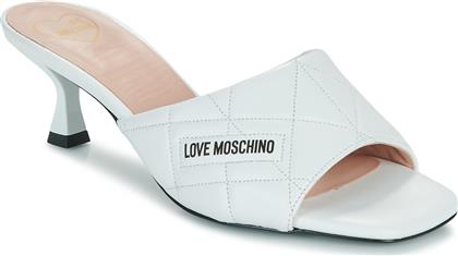 MULES QUILTED LOVE MOSCHINO