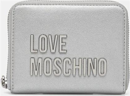 ΠΟΡΤΟΦΟΛΙ ΧΡΩΜΑ: ΑΣΗΜΙ, JC5613PP1 LOVE MOSCHINO