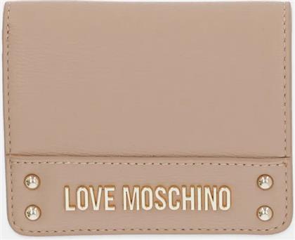 ΠΟΡΤΟΦΟΛΙ ΧΡΩΜΑ: ΜΠΕΖ, JC5703PP1 LOVE MOSCHINO