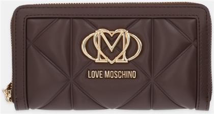 ΠΟΡΤΟΦΟΛΙ ΧΡΩΜΑ: ΚΑΦΕ, JC5644PP0NLC0313 LOVE MOSCHINO