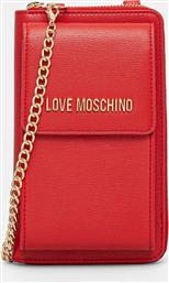 ΠΟΡΤΟΦΟΛΙ ΧΡΩΜΑ: ΚΟΚΚΙΝΟ, JC5701PP1 LOVE MOSCHINO