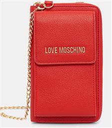 ΠΟΡΤΟΦΟΛΙ ΧΡΩΜΑ: ΚΟΚΚΙΝΟ, JC5701PP1NLD0500 LOVE MOSCHINO