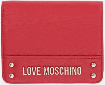 ΠΟΡΤΟΦΟΛΙ ΧΡΩΜΑ: ΚΟΚΚΙΝΟ, JC5703PP1 LOVE MOSCHINO