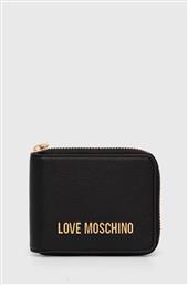 ΠΟΡΤΟΦΟΛΙ ΧΡΩΜΑ: ΜΑΥΡΟ, JC5639PP1LLD0000 LOVE MOSCHINO από το ANSWEAR