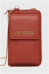 ΠΟΡΤΟΦΟΛΙ ΧΡΩΜΑ: ΠΟΡΤΟΚΑΛΙ, JC5701PP1LLD0000 LOVE MOSCHINO