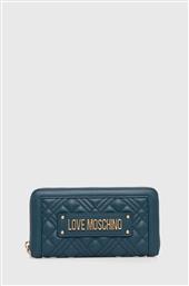 ΠΟΡΤΟΦΟΛΙ ΧΡΩΜΑ: ΠΡΑΣΙΝΟ, JC5600PP1LLA0000 LOVE MOSCHINO από το ANSWEAR