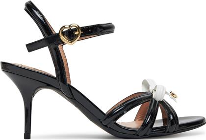 ΣΑΝΔΑΛΙΑ JA16096G1MIH100A ΜΑΥΡΟ LOVE MOSCHINO