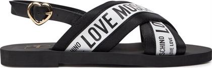 ΣΑΝΔΑΛΙΑ JA16412G0IIX210A ΛΕΥΚΟ LOVE MOSCHINO