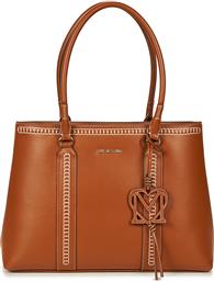 SHOPPING BAG LADDER STITCH-JC4089PP1O LOVE MOSCHINO