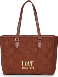 SHOPPING BAG PATCHY LOVE MOSCHINO