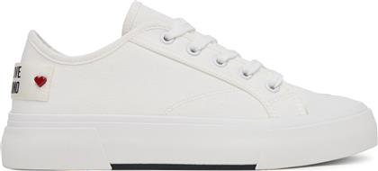 SNEAKERS JA15012G0MJP0100 ΛΕΥΚΟ LOVE MOSCHINO