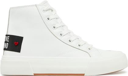 SNEAKERS JA15022G1MIA0100 ΛΕΥΚΟ LOVE MOSCHINO