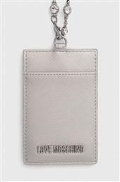 ΘΗΚΗ ΓΙΑ ΚΑΡΤΕΣ ΧΡΩΜΑ: ΑΣΗΜΙ LOVE MOSCHINO