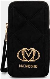 ΘΗΚΗ ΚΙΝΗΤΟΥ ΧΡΩΜΑ: ΜΑΥΡΟ, JC5645PP0NKE0000 LOVE MOSCHINO